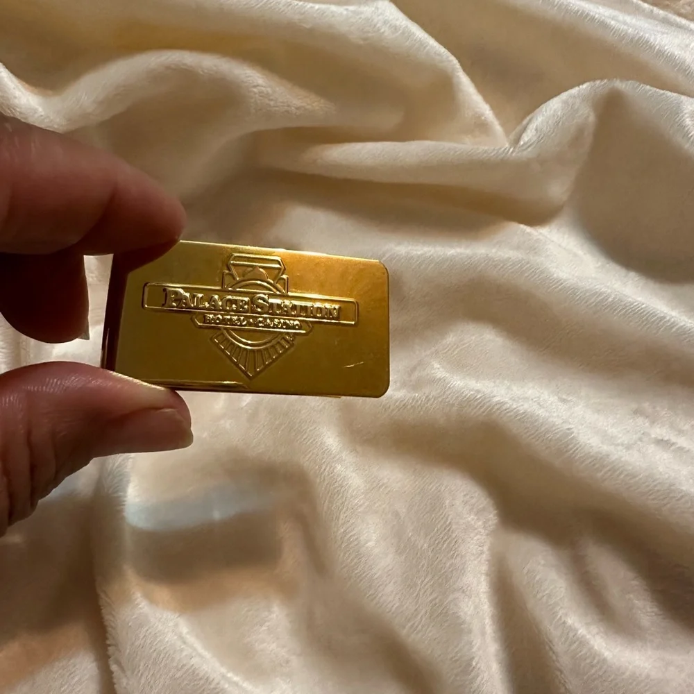 Las Vegas Palace Station Casino, Money Clip NWOT